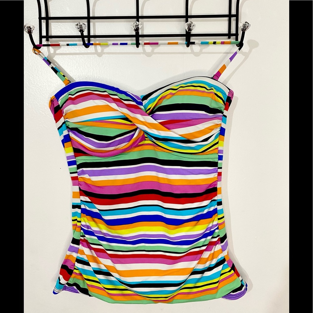 Women's Anne Cole Twist Front Bandeaukini Top